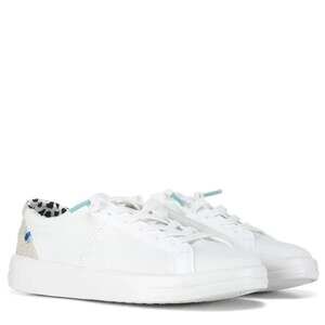 HEYDUDE Women's Karina Classic Slip-On Sneakers in Coconut White
